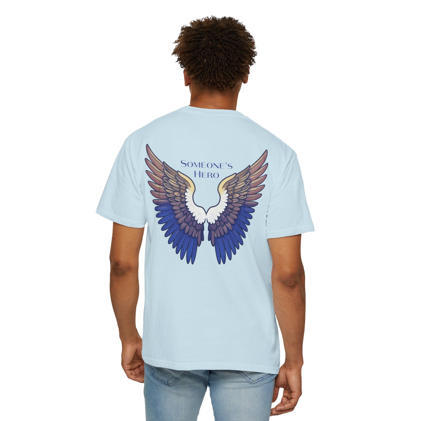 Someone’s Hero Organ Donation T-Shirt, Angel Wings Design