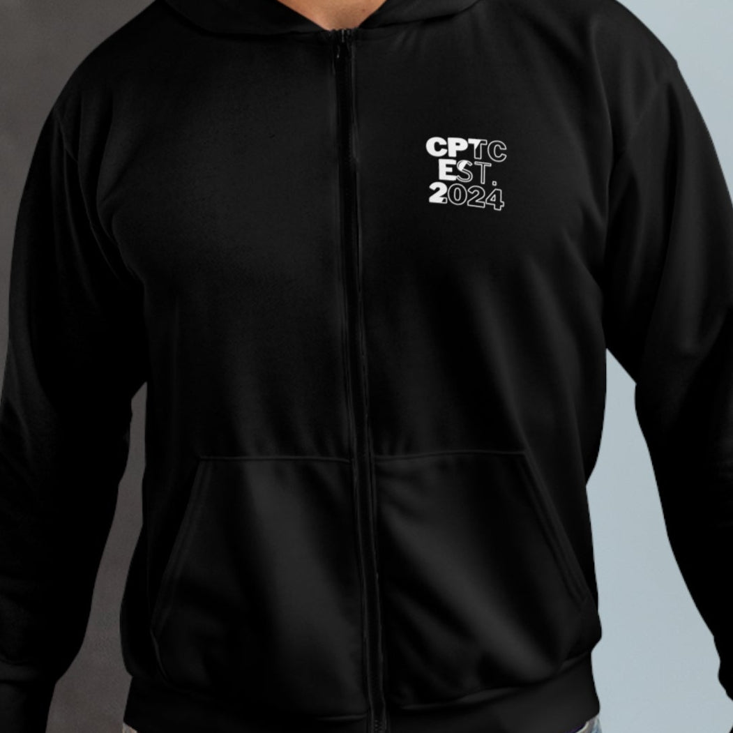 CPTC Est 2024, Fleece Hoodie Sweatshirt