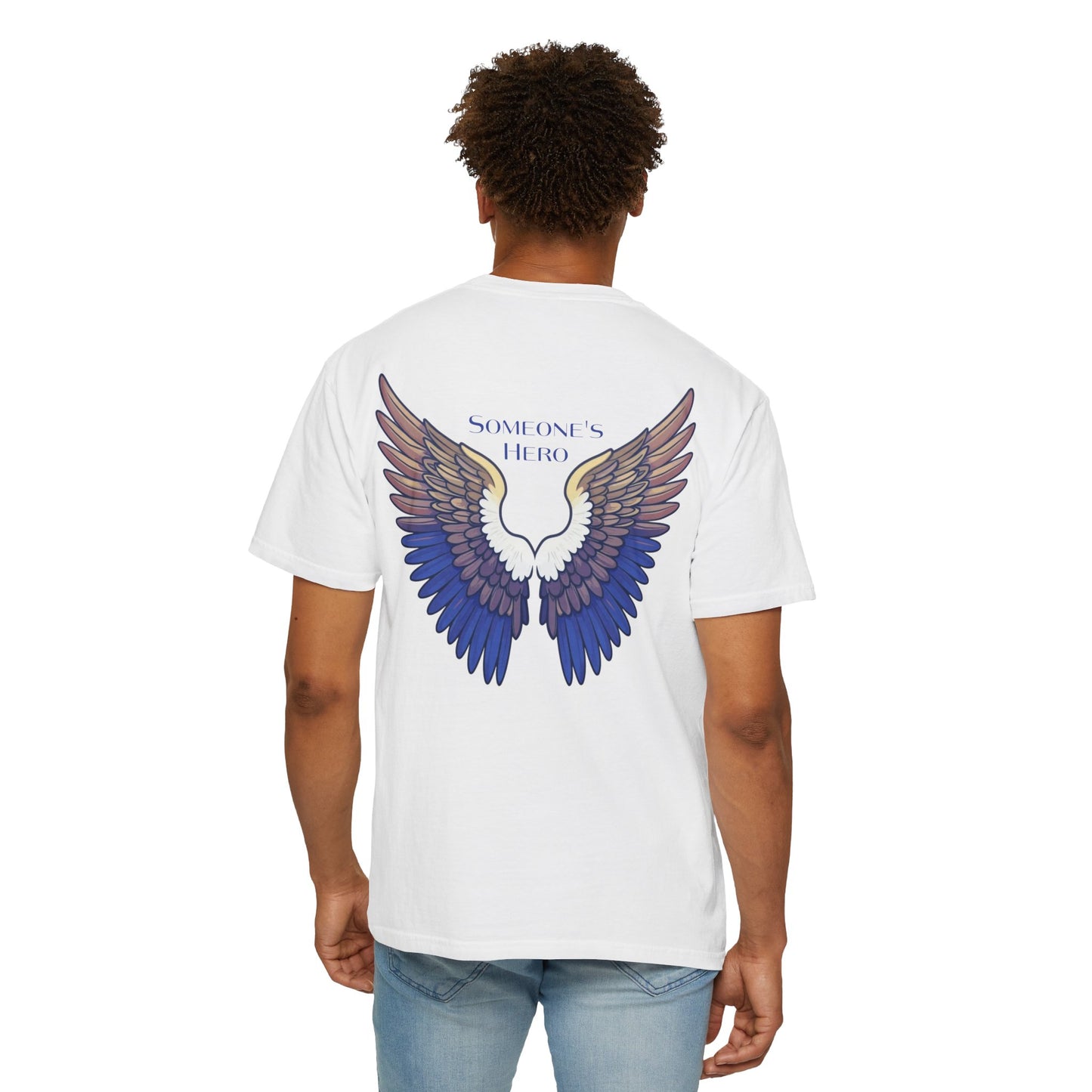 Someone’s Hero Organ Donation T-Shirt, Angel Wings Design
