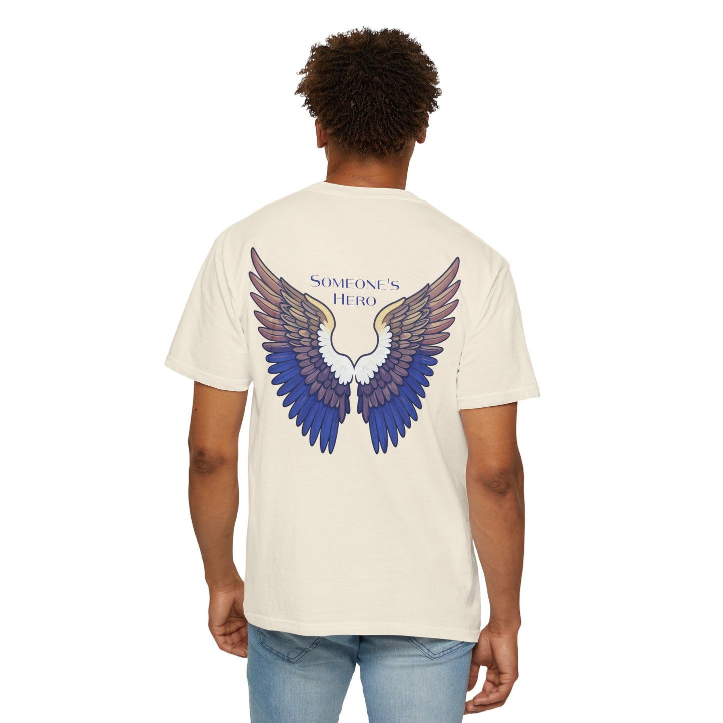 Someone’s Hero Organ Donation T-Shirt, Angel Wings Design