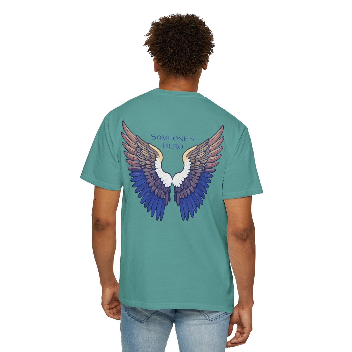 Someone’s Hero Organ Donation T-Shirt, Angel Wings Design