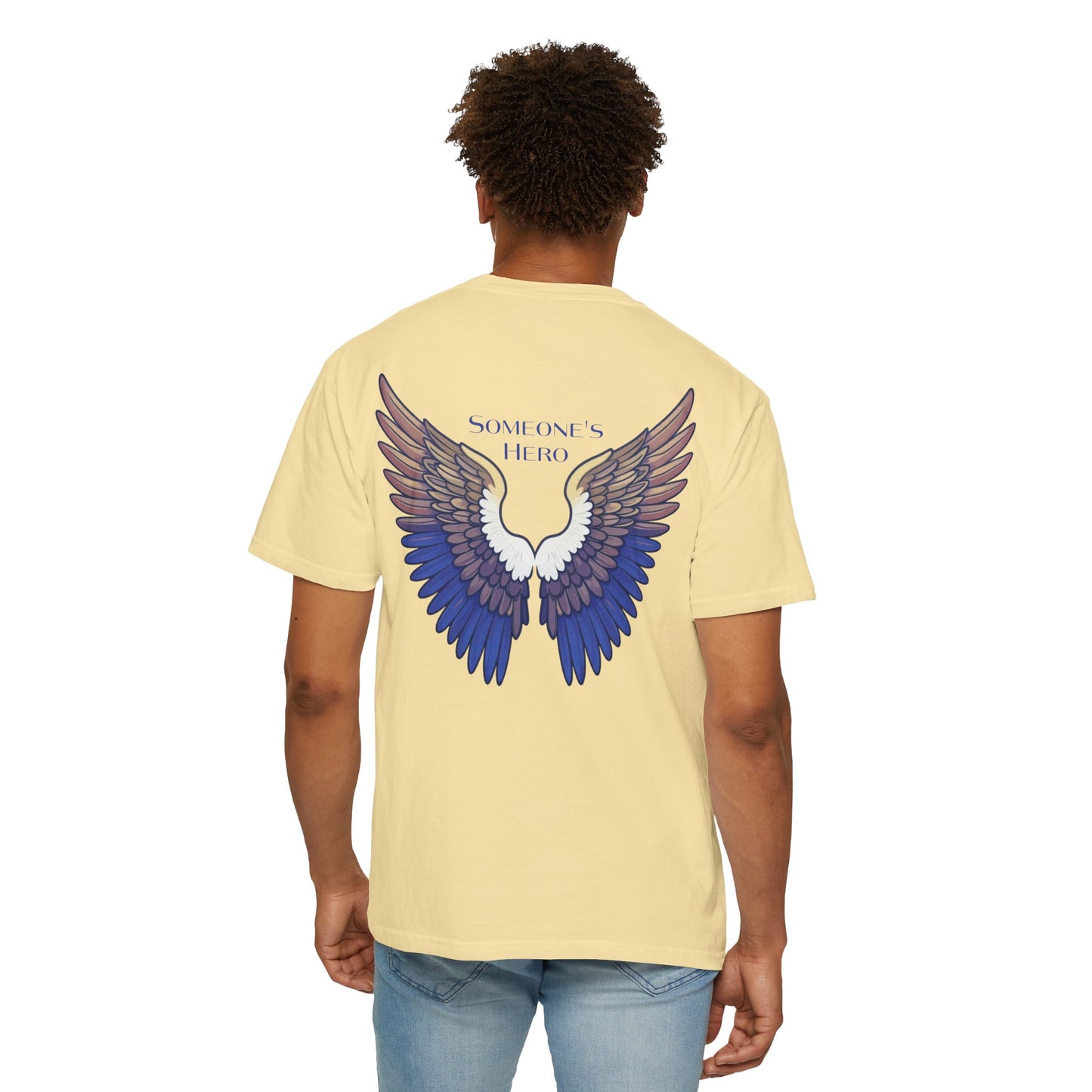 Someone’s Hero Organ Donation T-Shirt, Angel Wings Design