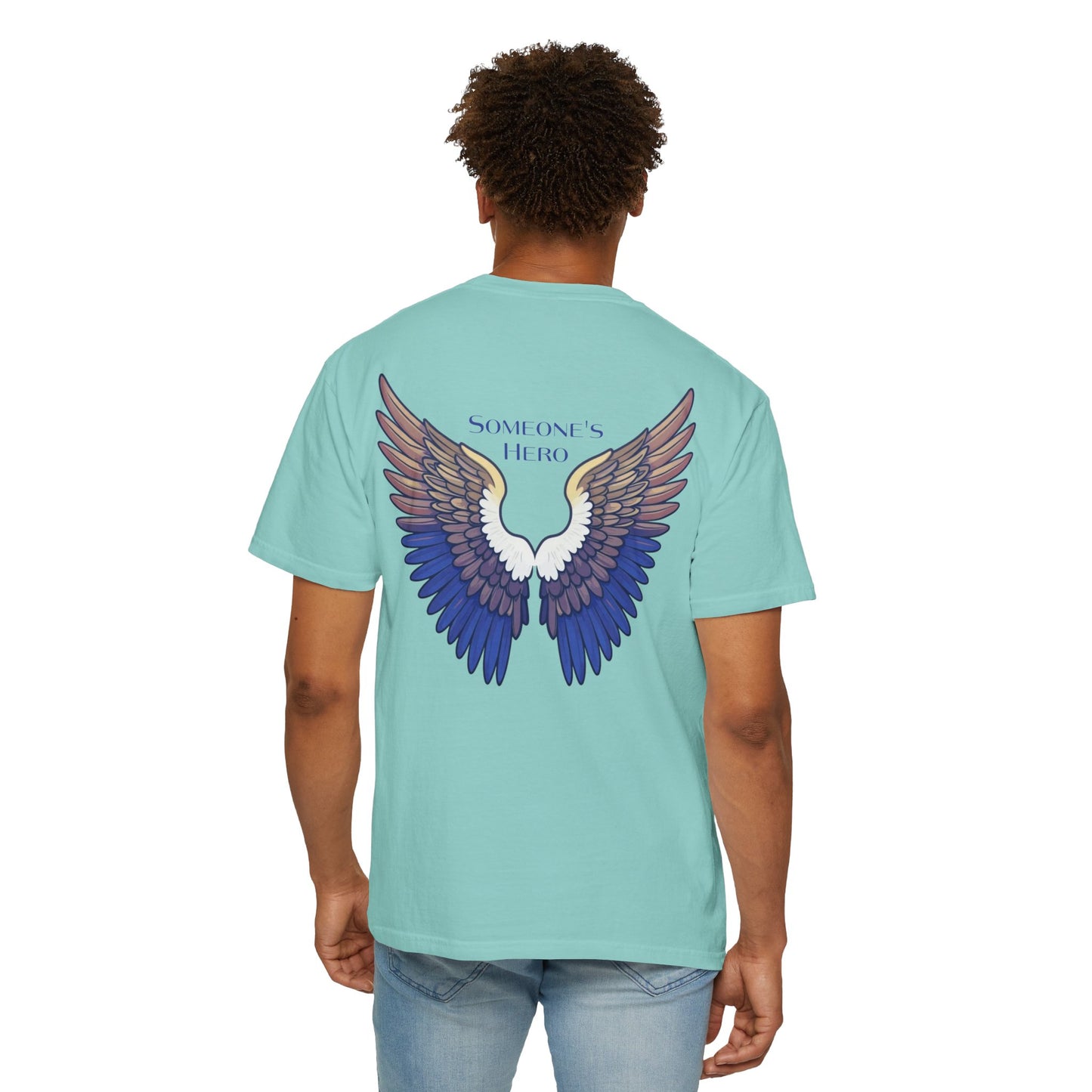 Someone’s Hero Organ Donation T-Shirt, Angel Wings Design