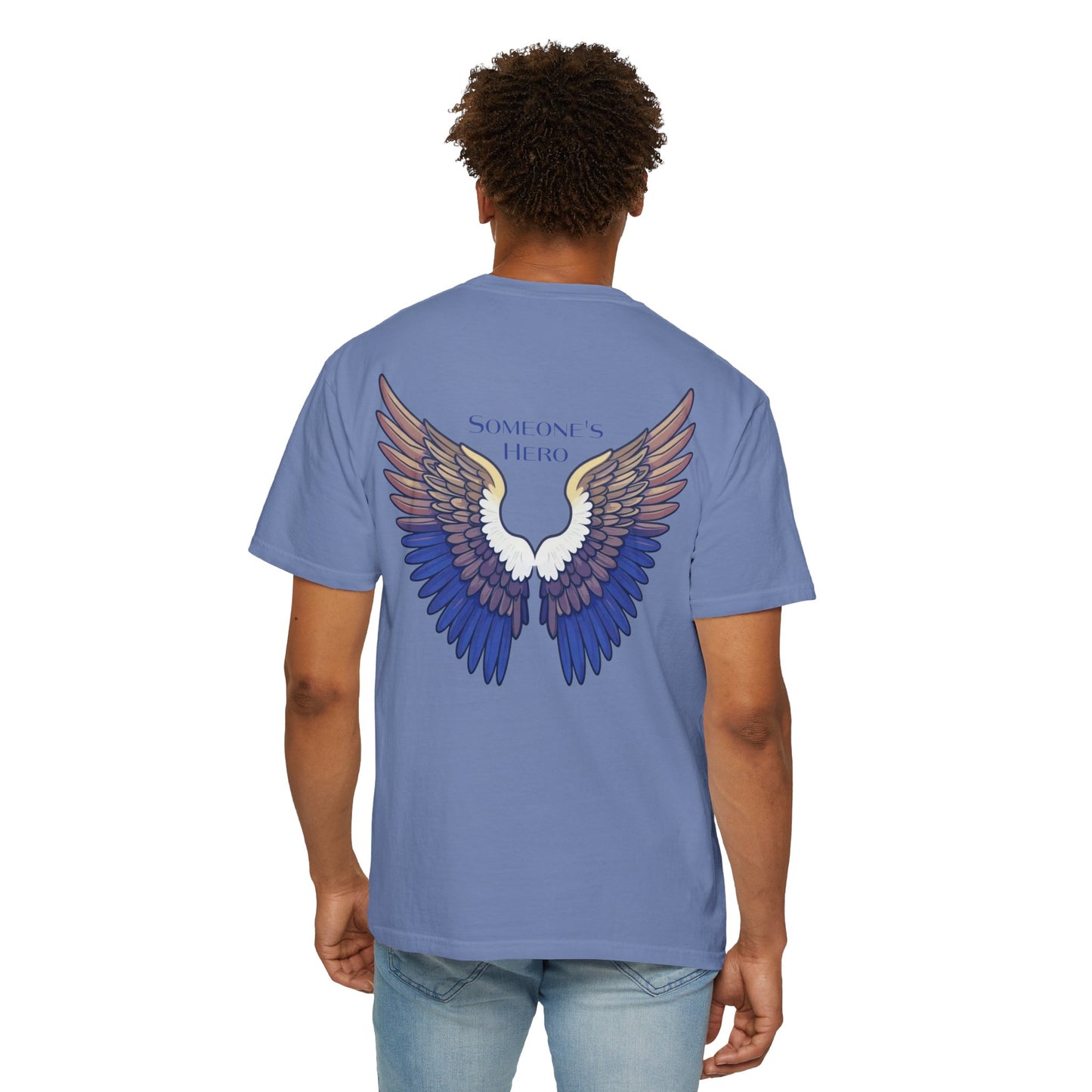 Someone’s Hero Organ Donation T-Shirt, Angel Wings Design