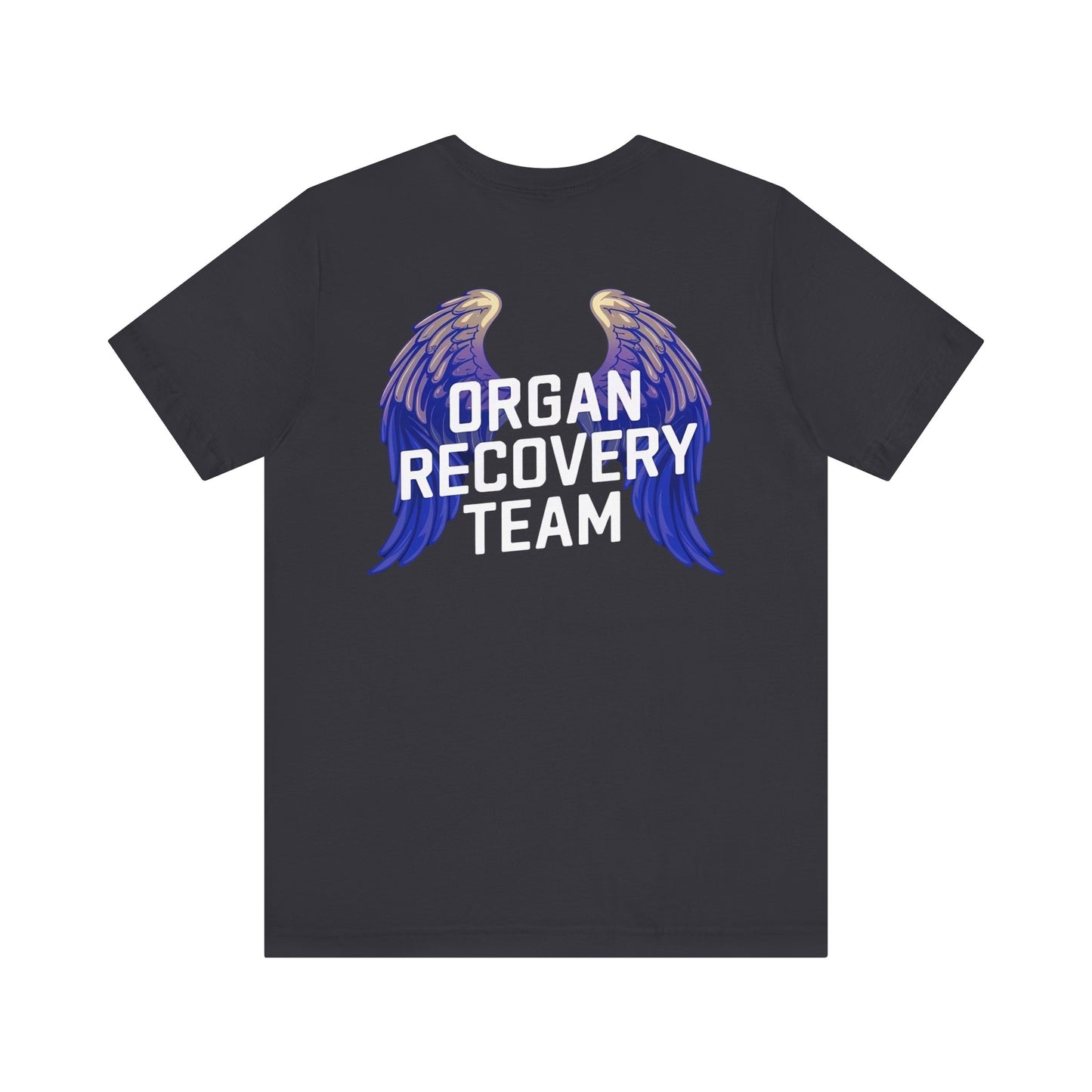Organ Recovery Team T Shirt, Angel Wings