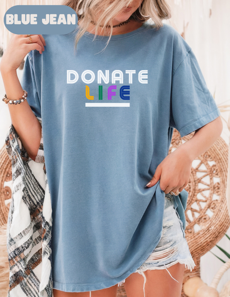 Retro Donate Life Shirt, Organ Donation Shirt, Transplant Awareness Tee, Living Donor Gift, Kidney Liver Lung Heart Transplant Survivor