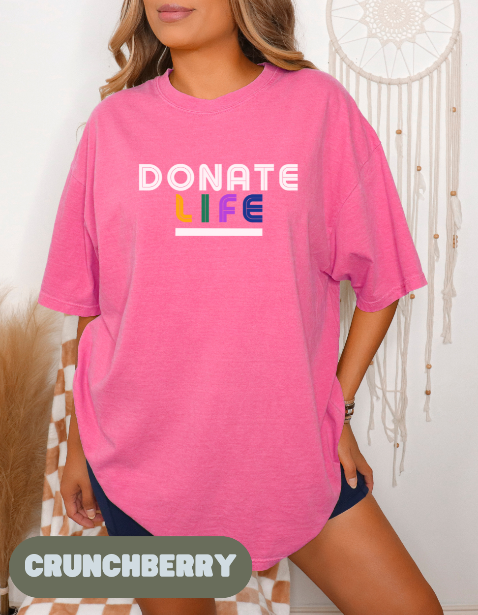 Retro Donate Life Shirt, Organ Donation Shirt, Transplant Awareness Tee, Living Donor Gift, Kidney Liver Lung Heart Transplant Survivor