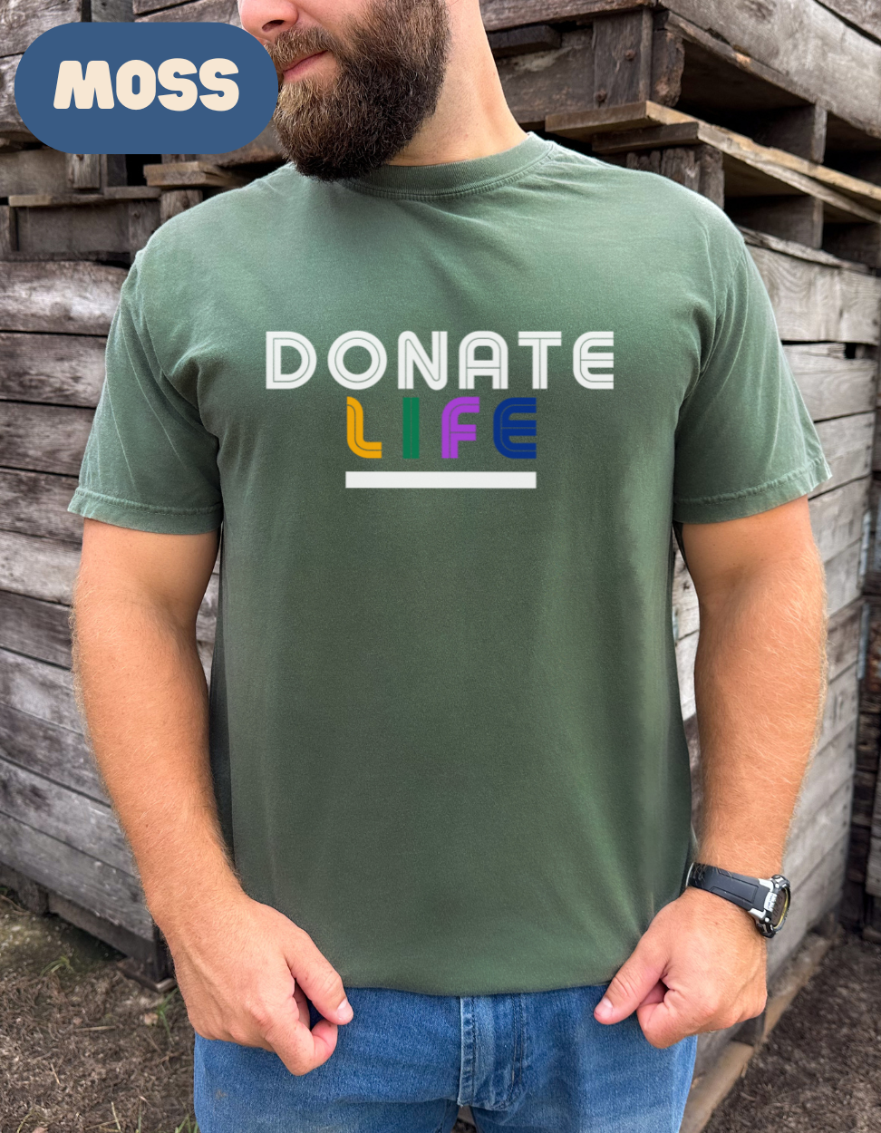 Retro Donate Life Shirt, Organ Donation Shirt, Transplant Awareness Tee, Living Donor Gift, Kidney Liver Lung Heart Transplant Survivor
