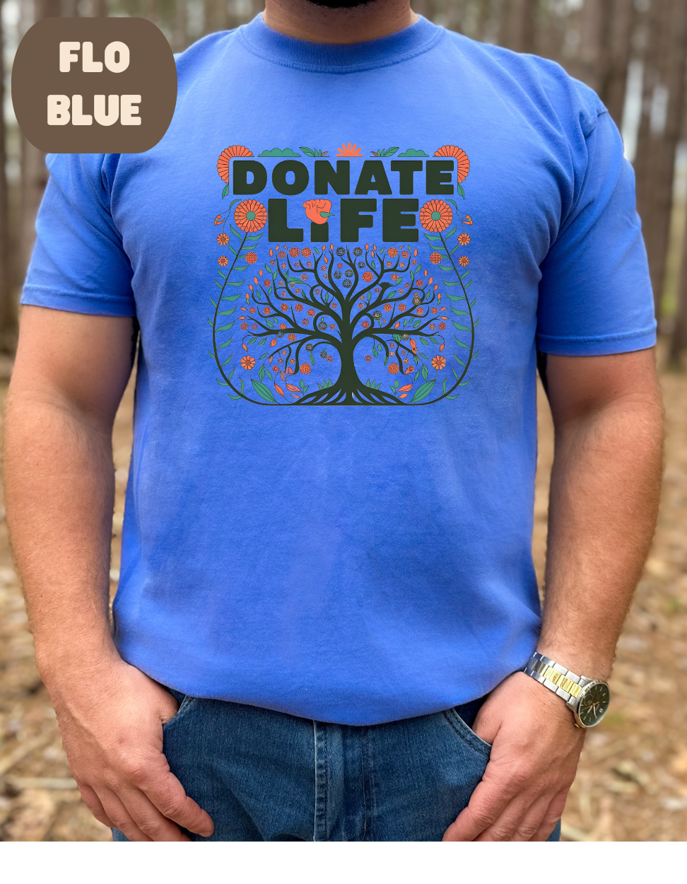 Donate Life Shirt, Organ Donation Awareness Tee, Transplant Survivor Gift, Living Donor Shirt, Kidney Liver Lung Heart Transplant T-Shirt