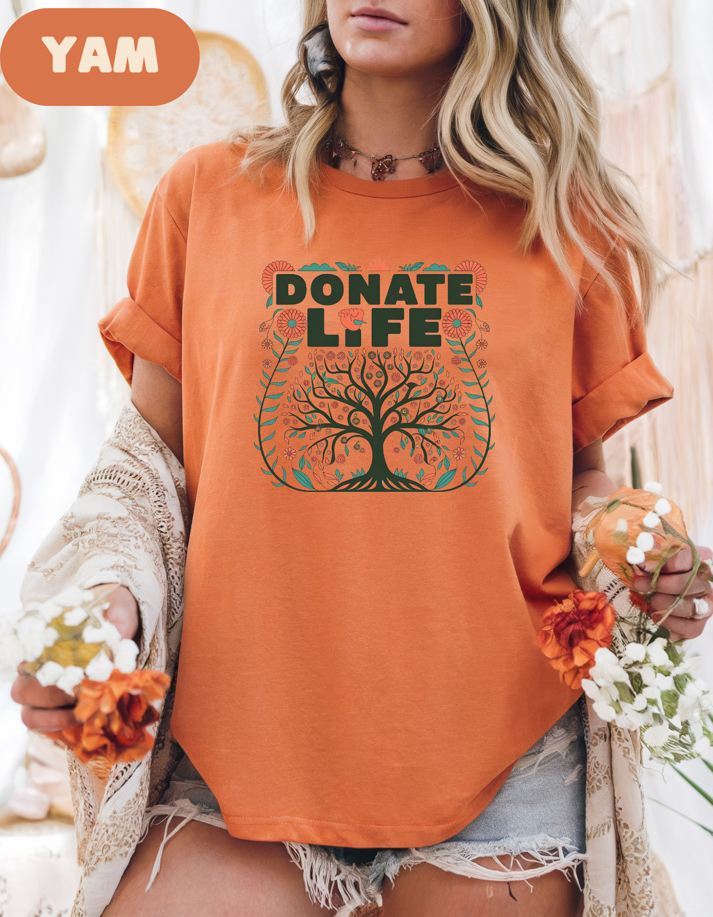 Donate Life Shirt, Organ Donation Awareness Tee, Transplant Survivor Gift, Living Donor Shirt, Kidney Liver Lung Heart Transplant T-Shirt
