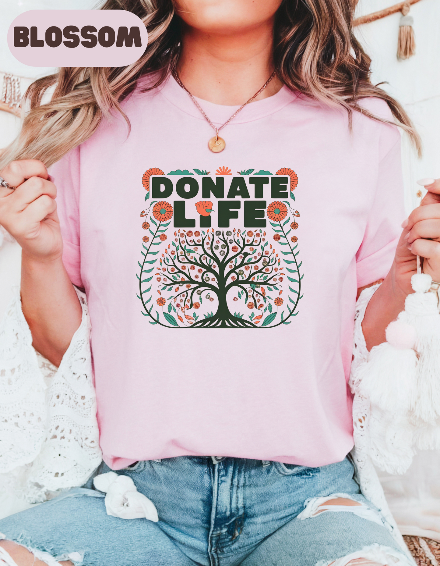 Donate Life Shirt, Organ Donation Awareness Tee, Transplant Survivor Gift, Living Donor Shirt, Kidney Liver Lung Heart Transplant T-Shirt