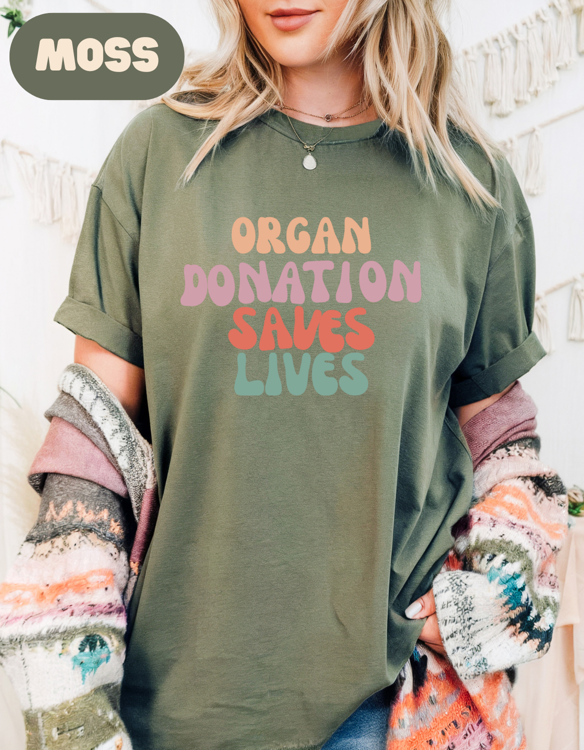 Organ Donation Saves Lives Shirt, Donate Life Tee, Organ Transplant Awareness Shirt, Gift for Nurse, Kidney Liver Lung Heart Donor Shirt