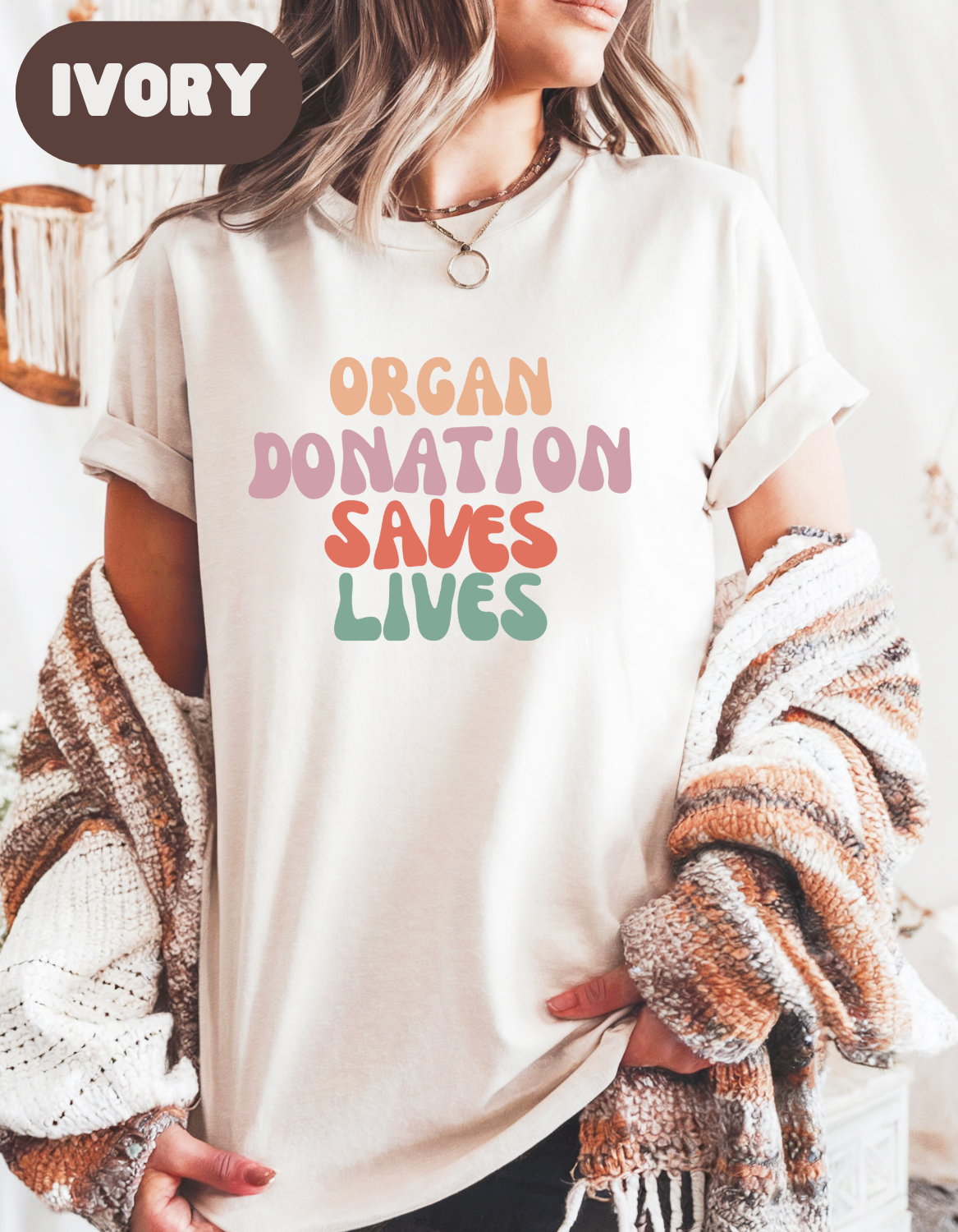 Organ Donation Saves Lives Shirt, Donate Life Tee, Organ Transplant Awareness Shirt, Gift for Nurse, Kidney Liver Lung Heart Donor Shirt