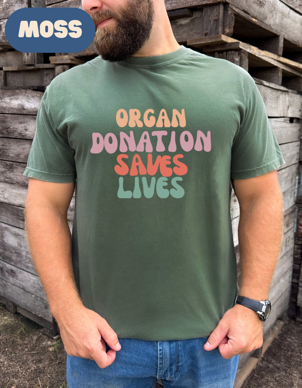 Organ Donation Saves Lives Shirt, Donate Life Tee, Organ Transplant Awareness Shirt, Gift for Nurse, Kidney Liver Lung Heart Donor Shirt