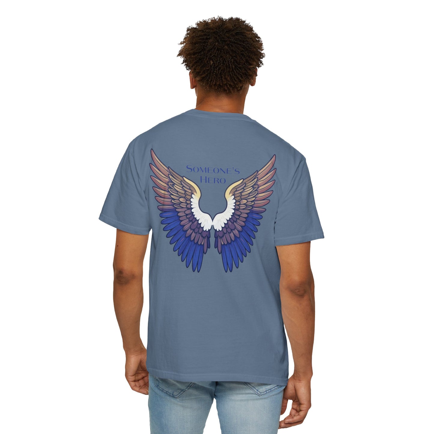 Someone’s Hero Organ Donation T-Shirt, Angel Wings Design