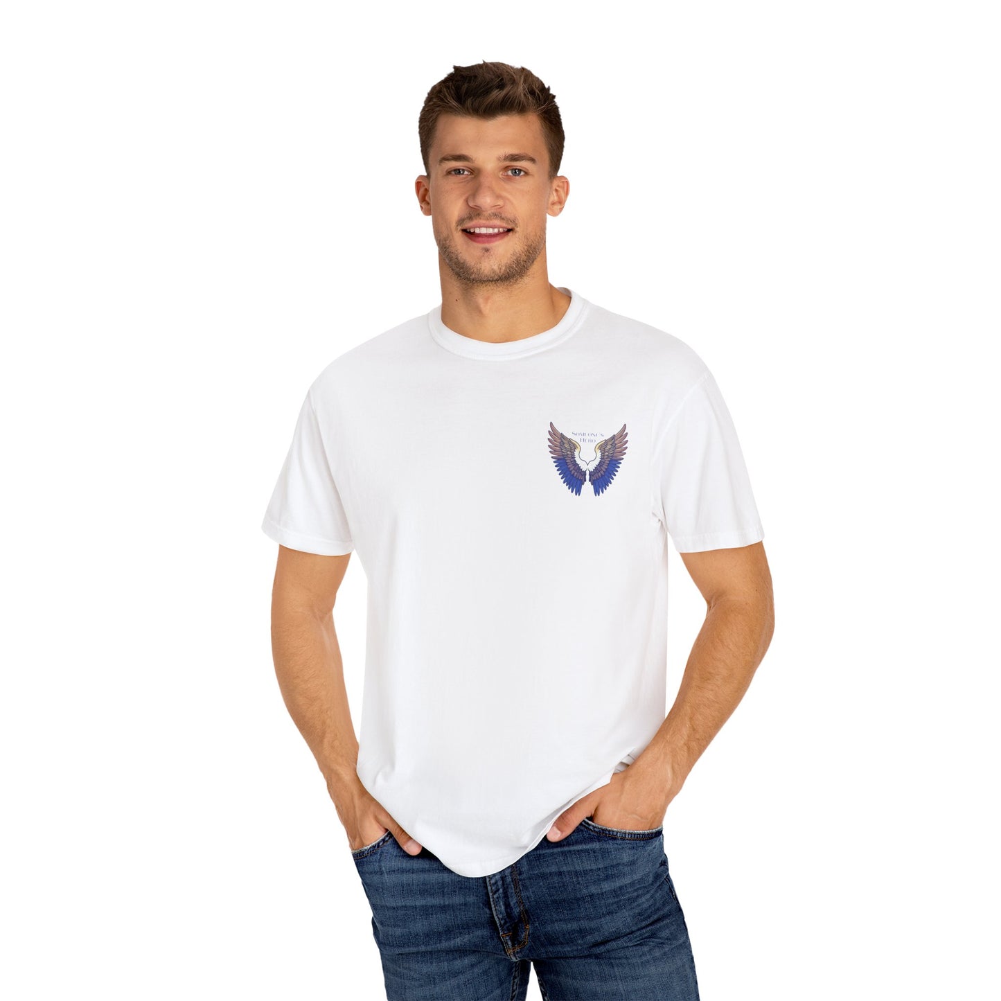 Someone’s Hero Organ Donation T-Shirt, Angel Wings Design