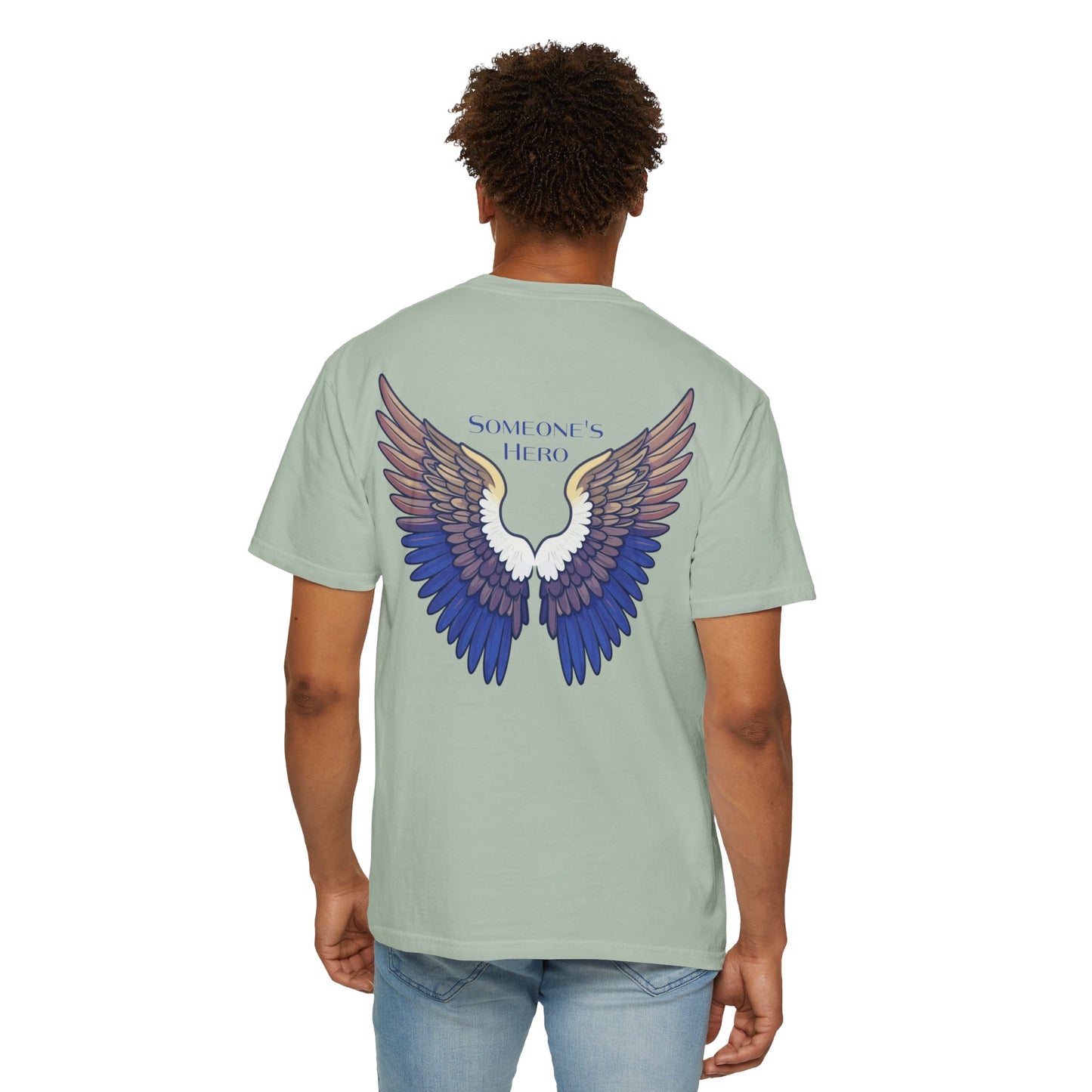 Someone’s Hero Organ Donation T-Shirt, Angel Wings Design