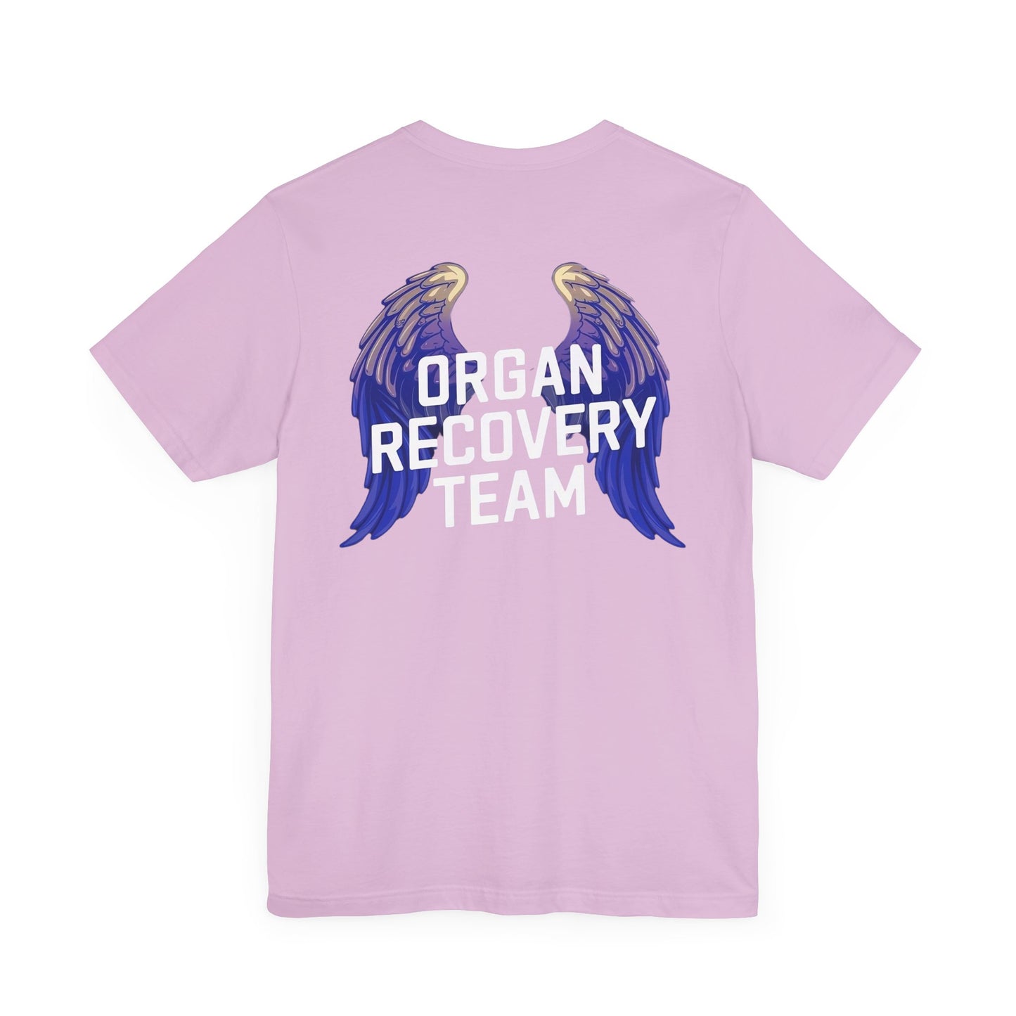 Organ Recovery Team T Shirt, Angel Wings