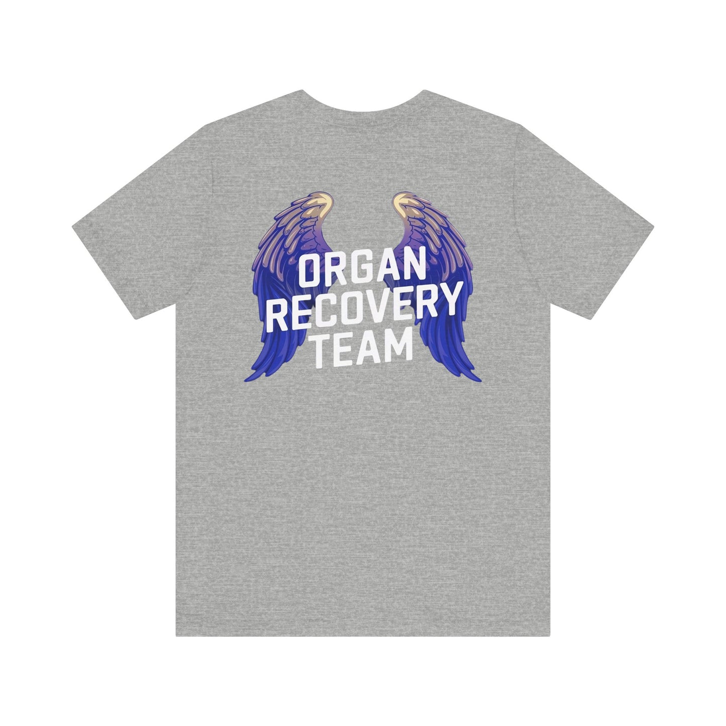 Organ Recovery Team T Shirt, Angel Wings