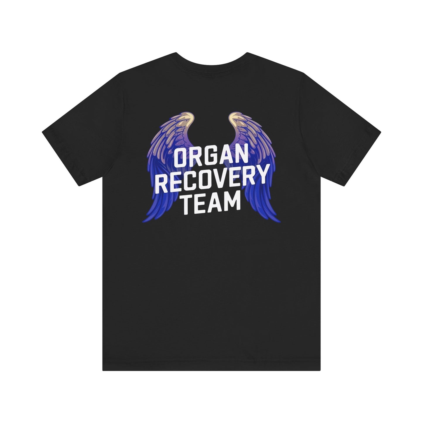 Organ Recovery Team T Shirt, Angel Wings