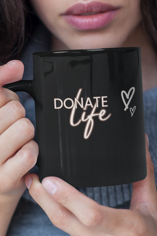 Donate Life Hearts, Coffee Mug