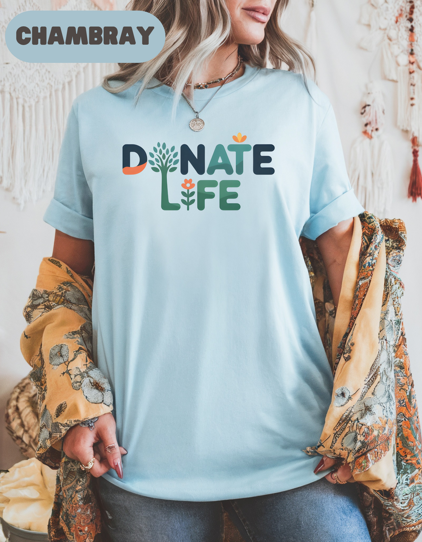 Donate Life T shirt, Organ Donation, Organ Transplant, Support Organ Donation, Kidney Transplant, Liver Transplant, Warrior, Gift For Nurse