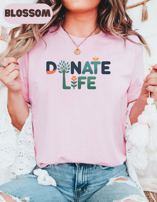 Donate Life T shirt, Organ Donation, Organ Transplant, Support Organ Donation, Kidney Transplant, Liver Transplant, Warrior, Gift For Nurse