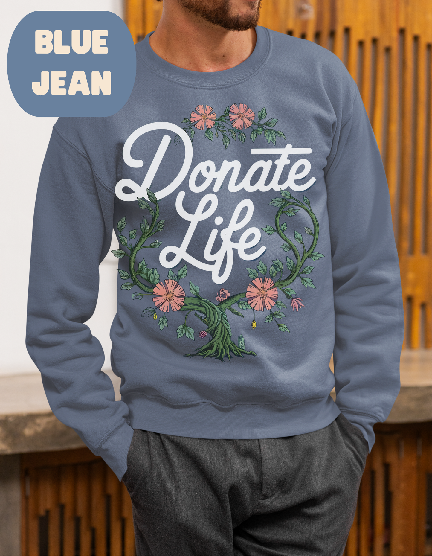 Donate Life Comfort Colors Sweatshirt