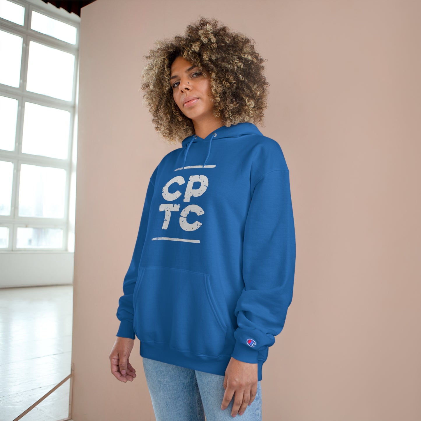 Distressed CPTC Sweatshirt, Champion Hoodie