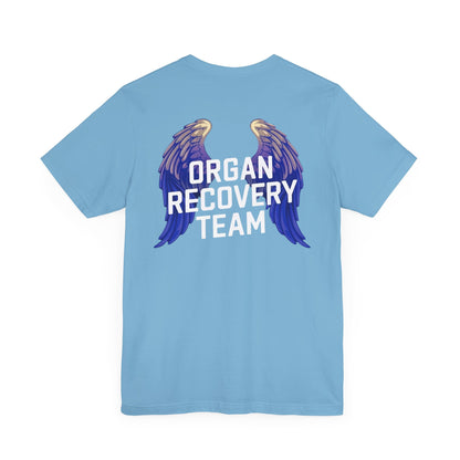 Organ Recovery Team T Shirt, Angel Wings