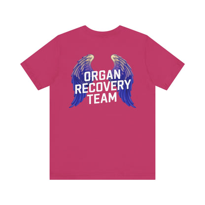 Organ Recovery Team T Shirt, Angel Wings