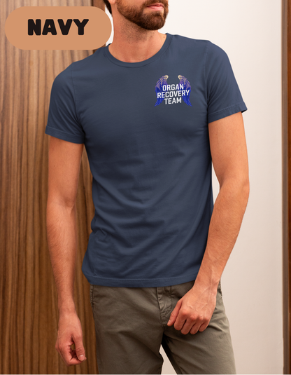 Organ Recovery Team T Shirt, Angel Wings