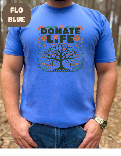 Donate Life Shirt, Organ Donation Awareness Tee, Transplant Survivor Gift, Living Donor Shirt, Kidney Liver Lung Heart Transplant T-Shirt