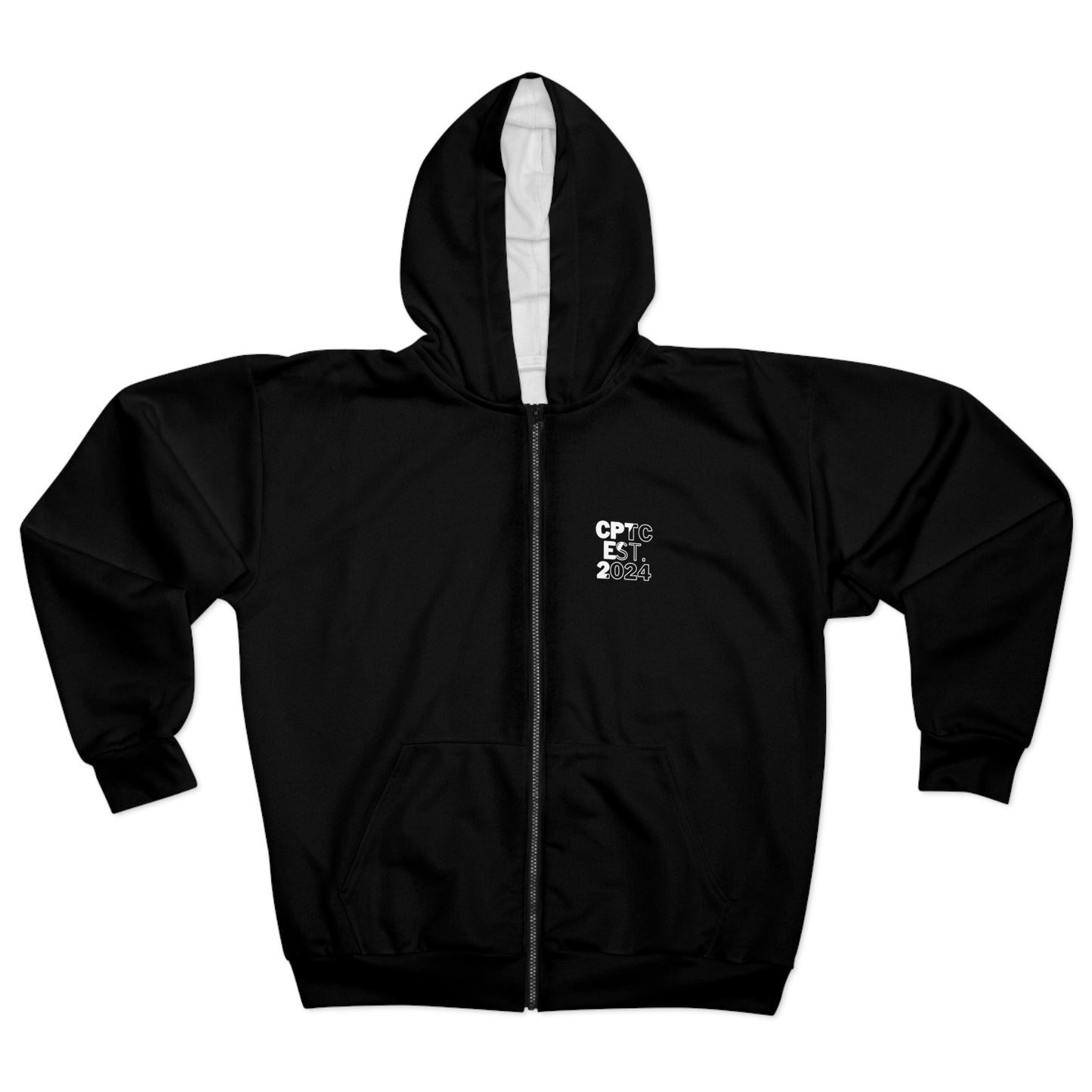 CPTC Est 2024, Fleece Hoodie Sweatshirt