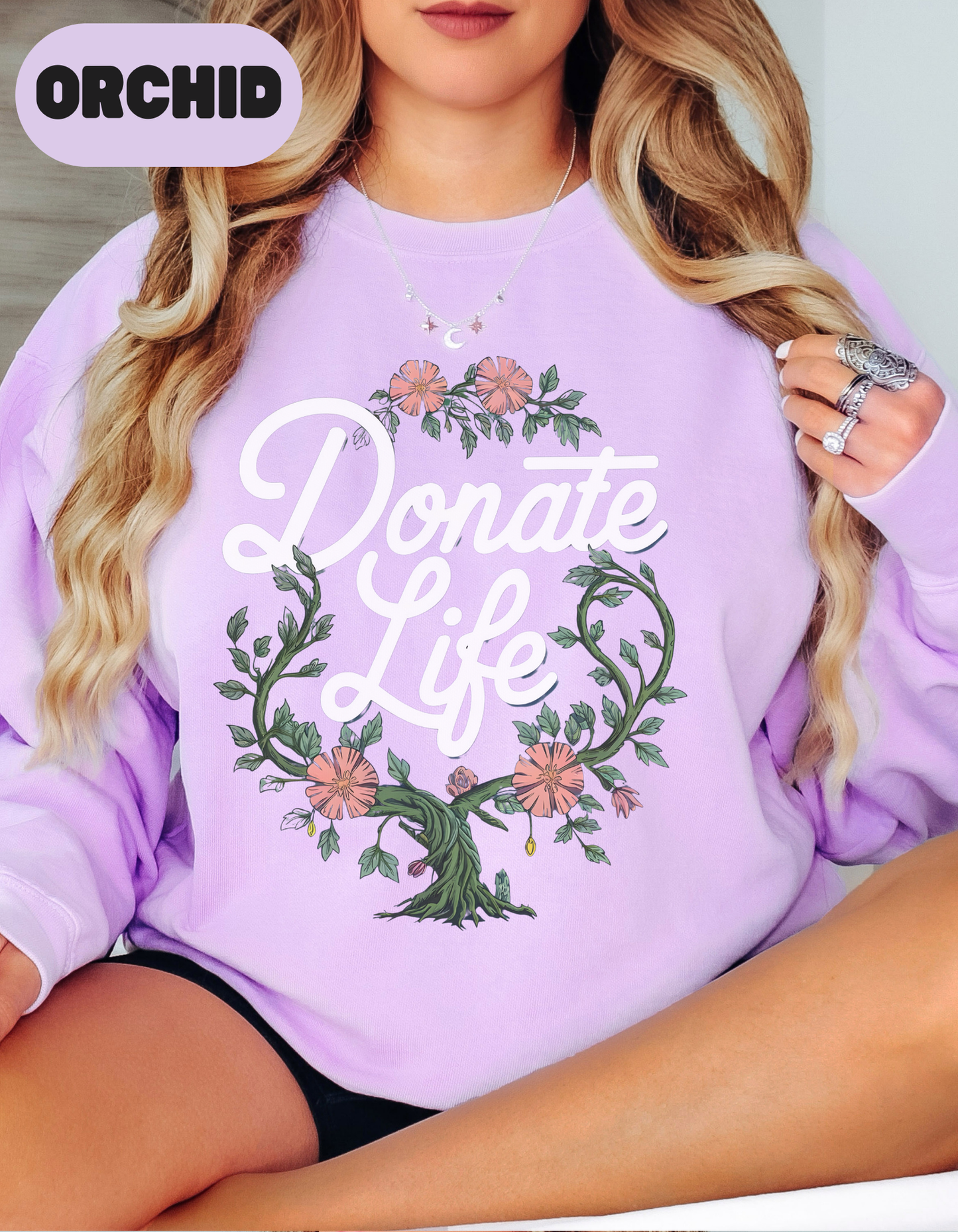 Donate Life Comfort Colors Sweatshirt