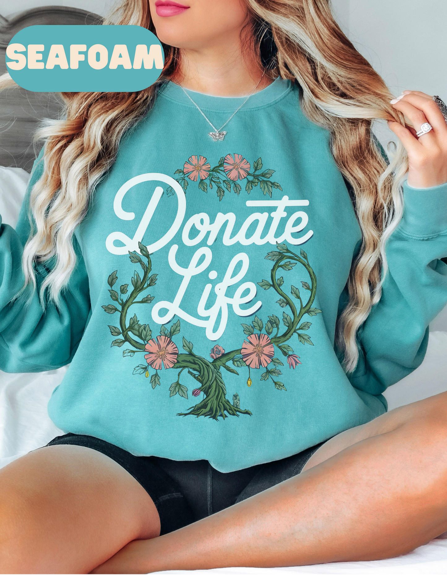 Donate Life Comfort Colors Sweatshirt