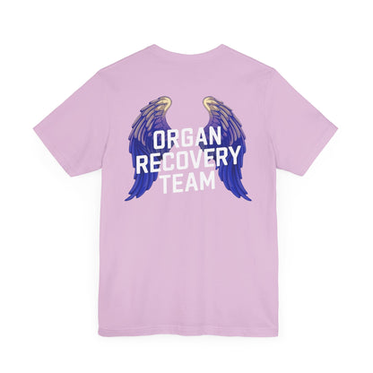 Organ Recovery Team T Shirt, Angel Wings