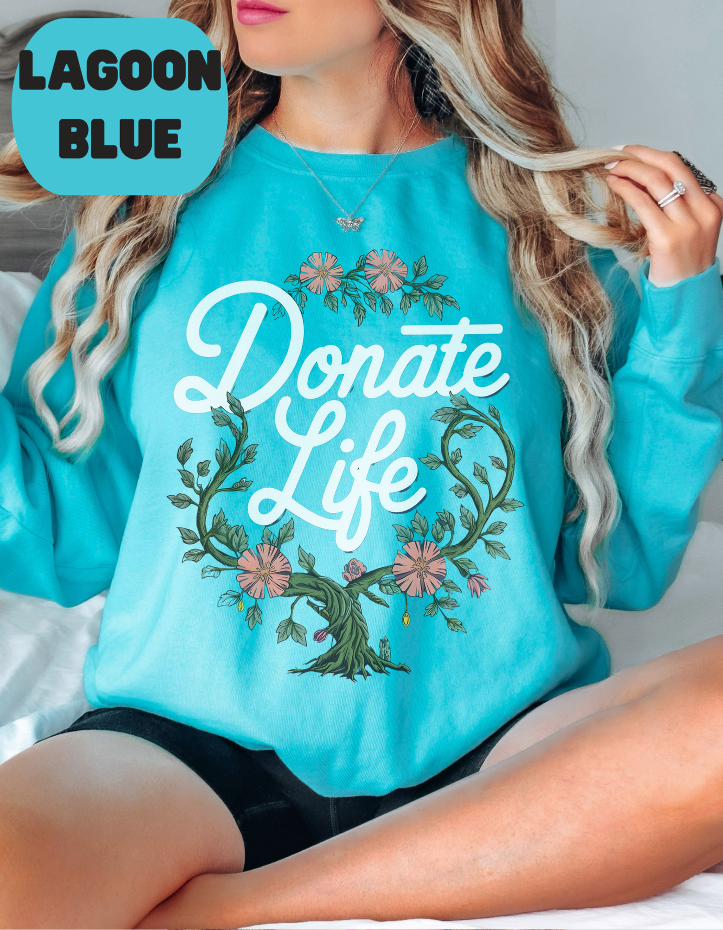 Donate Life Comfort Colors Sweatshirt