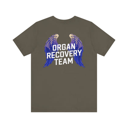 Organ Recovery Team T Shirt, Angel Wings
