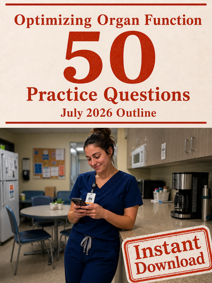 Donor Management and Optimization (Part 2) -Optimizing Organ Function - 50 CPTC Practice Questions (July 2026 Edition)