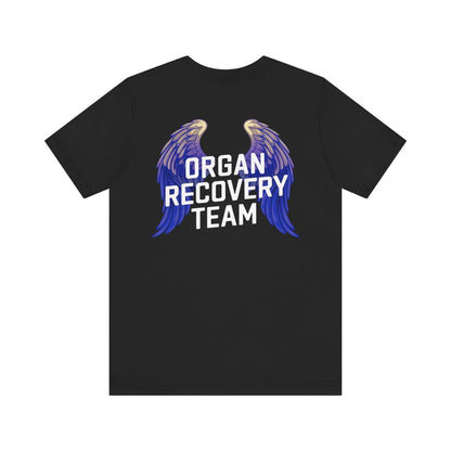 Organ Recovery Team T Shirt, Angel Wings