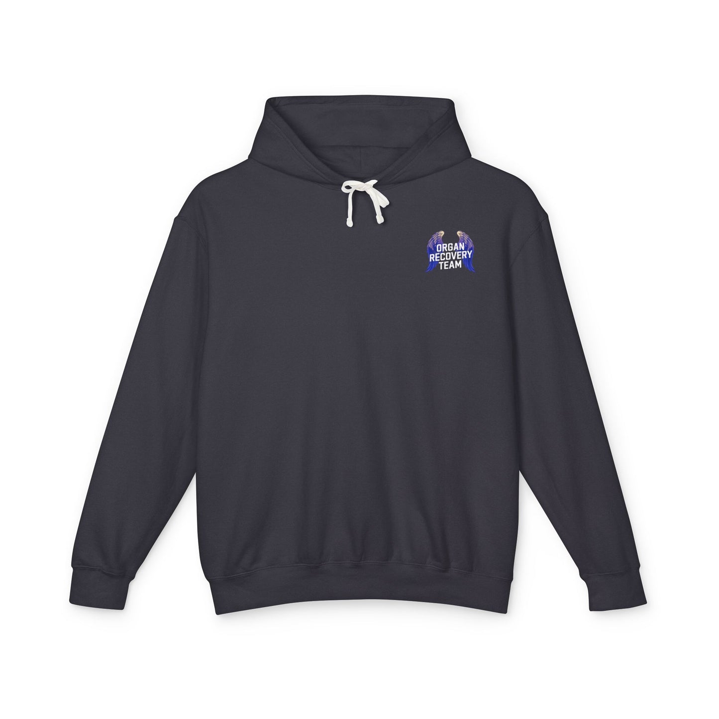Organ Recovery Team Comfort Colors Hoodie Sweatshirt, Angel Wings