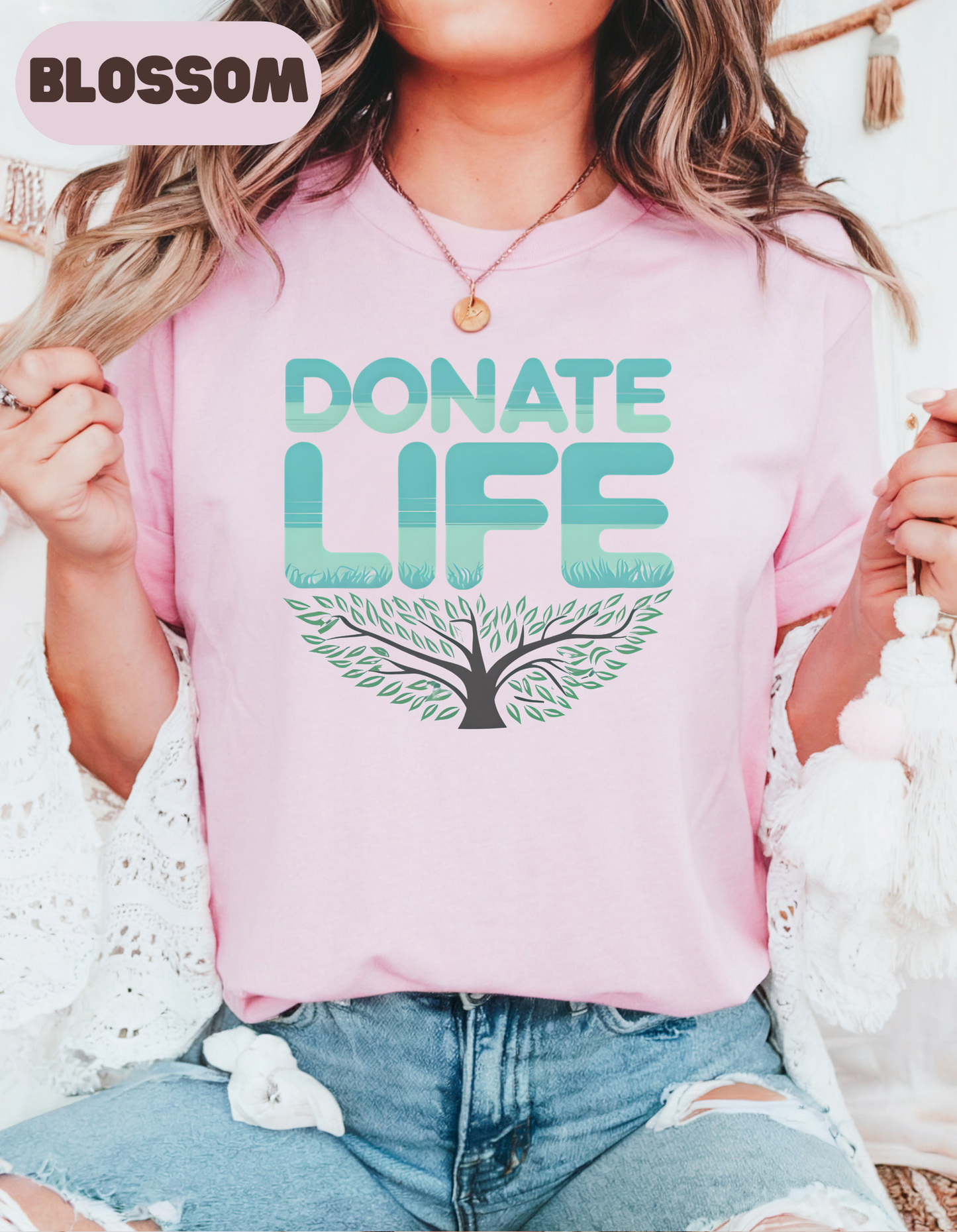 Donate Life Comfort Colors T shirt, Organ Donation, Organ Transplant, Support Organ Donation, Kidney Donor, Liver Donor, Warrior, Transplant Surivivor