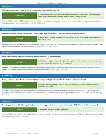 Donation Process Support - 50 CPTC Exam Practice Questions (July 2026 Edition)