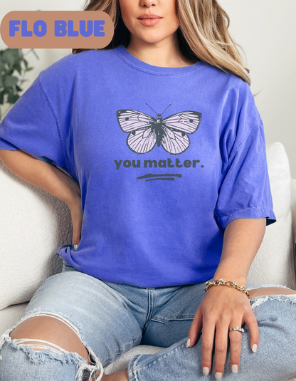You Matter Organ Donor Shirt, Comfort Colors® Living Donor Gift, Organ Donation Awareness Tee, Donor Family Support Shirt, Inspirational Transplant T-Shirt, CPTC Exam Gift, Kidney Donation Shirt, Transplant Nurse Apparel