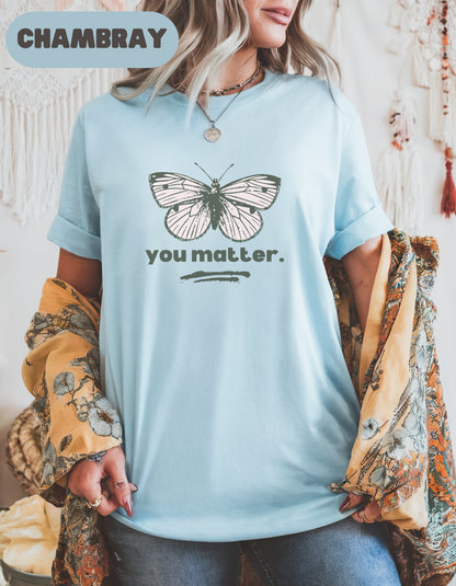 You Matter Organ Donor Shirt, Comfort Colors® Living Donor Gift, Organ Donation Awareness Tee, Donor Family Support Shirt, Inspirational Transplant T-Shirt, CPTC Exam Gift, Kidney Donation Shirt, Transplant Nurse Apparel