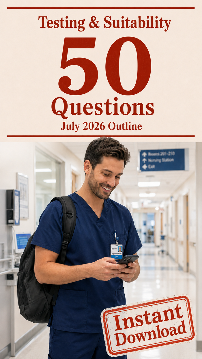 Donor Management and Optimization (Part 1) - Testing and Suitability - 50 CPTC Practice Questions (July 2026 Edition)