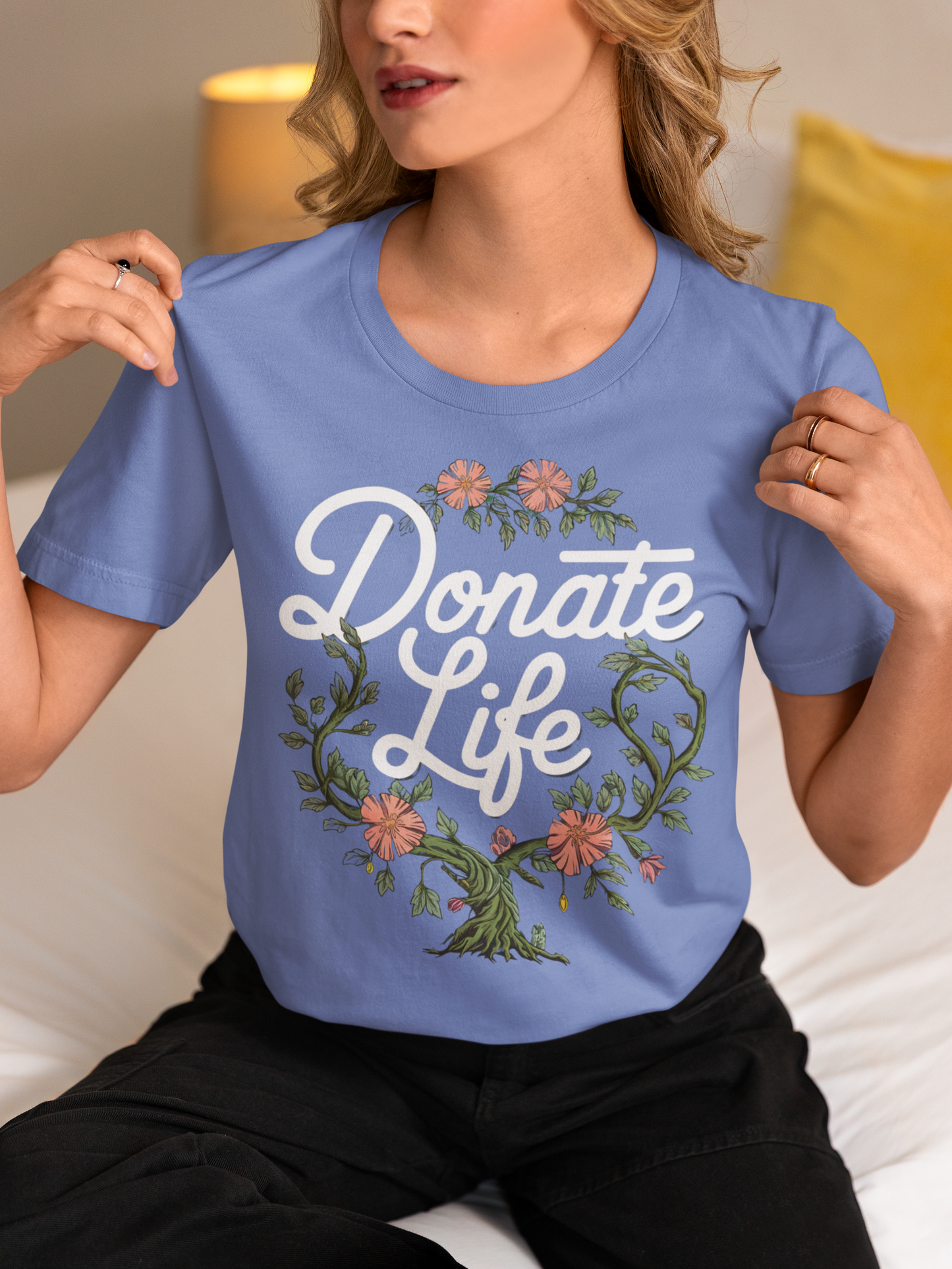 Donate Life Tree Roots, T Shirt