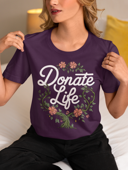 Donate Life Tree Roots, T Shirt