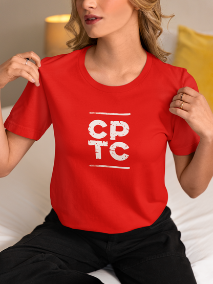 Distressed CPTC Certification T Shirt